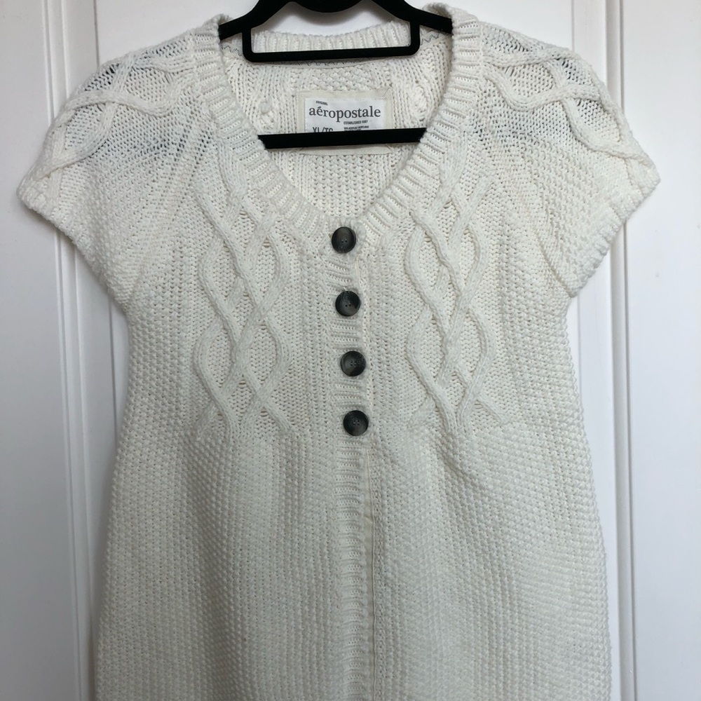 Aeropostale Short Sleeve Sweater